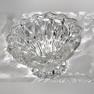 Vintage Zajecar 24% Lead Crystal Small Bowl 3” Yugoslavia